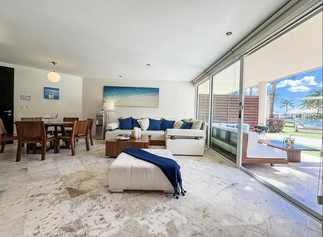 The Elements 2 Bedrooms Beachfront Condo Playa del Carmen Apartment