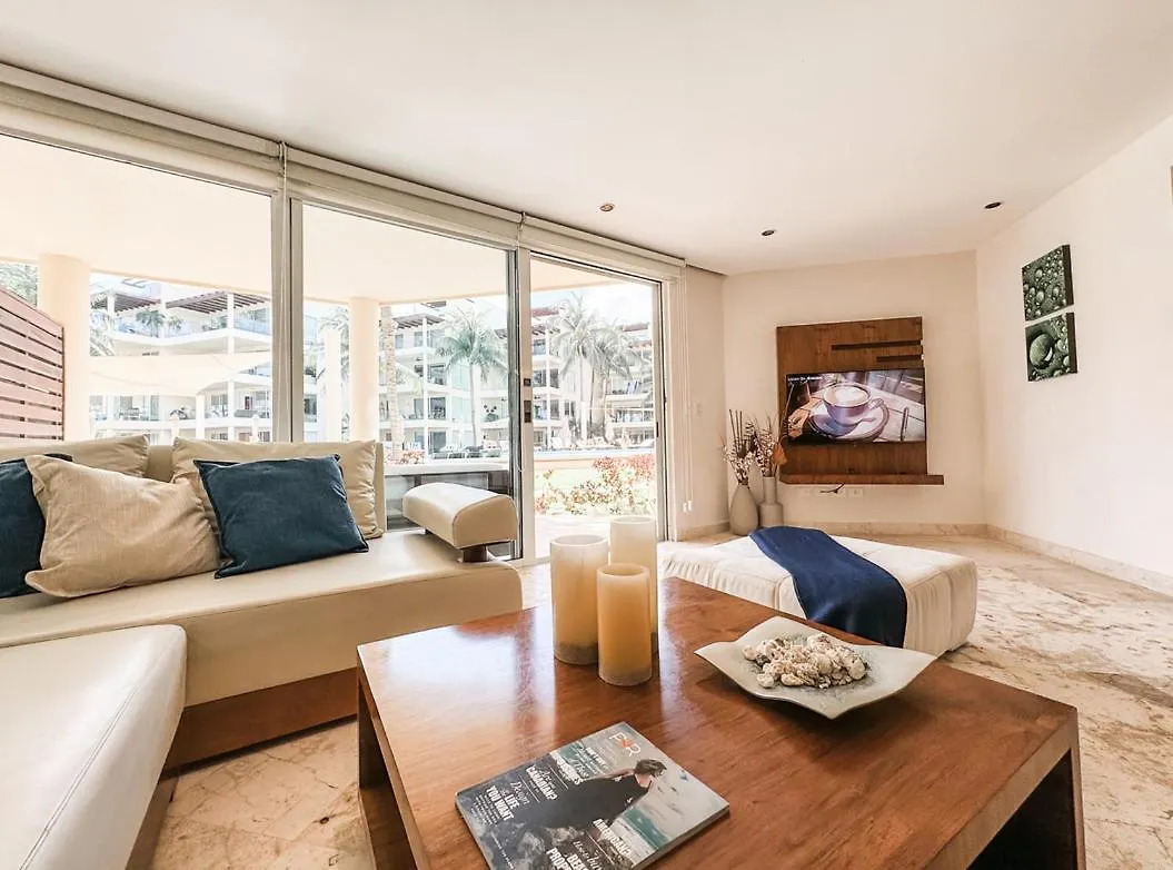 Apartment The Elements 2 Bedrooms Beachfront Condo Playa del Carmen Mexico