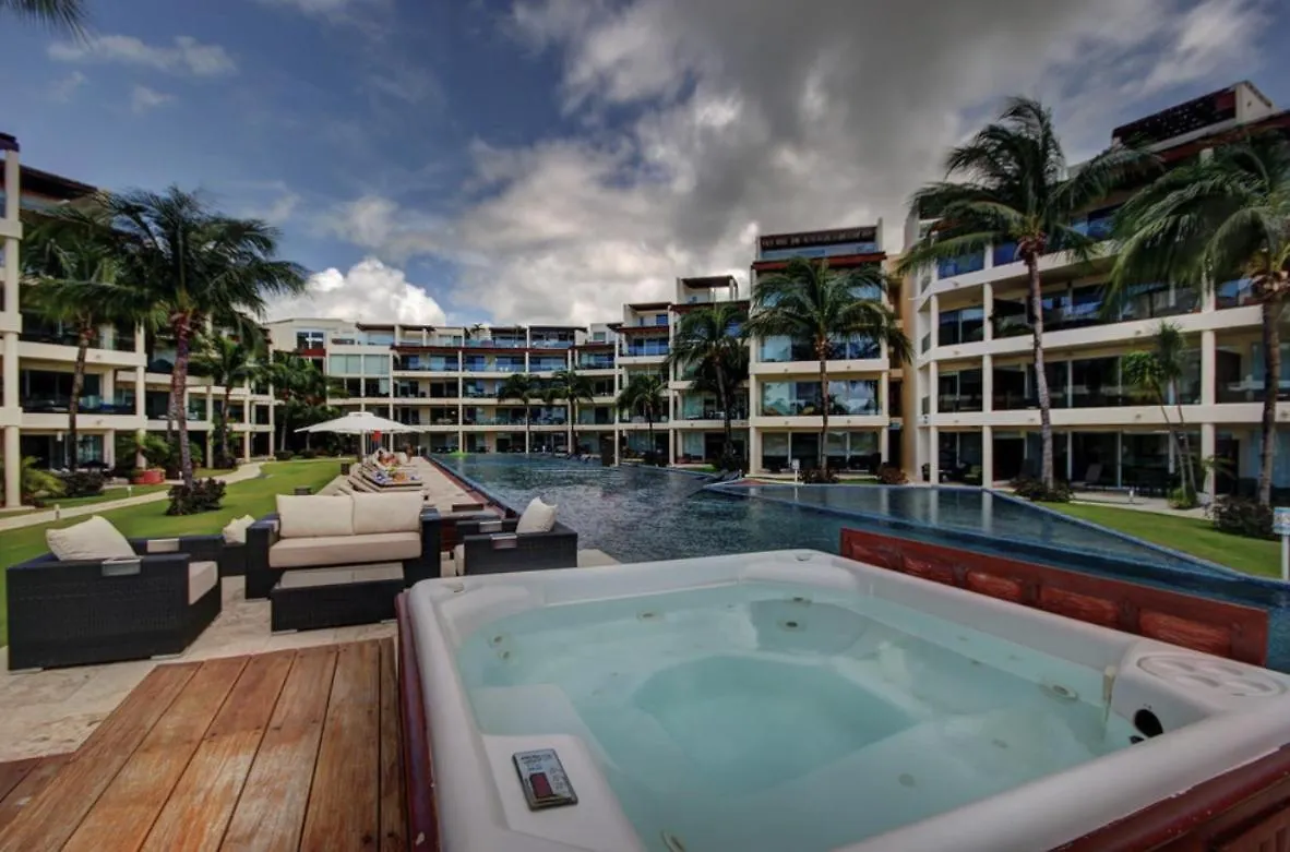 The Elements 2 Bedrooms Beachfront Condo Playa del Carmen Mexico