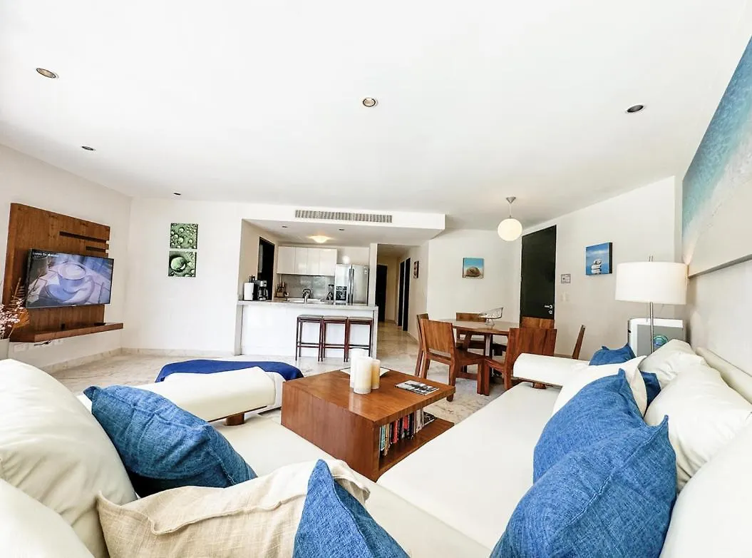The Elements 2 Bedrooms Beachfront Condo Playa del Carmen Apartment