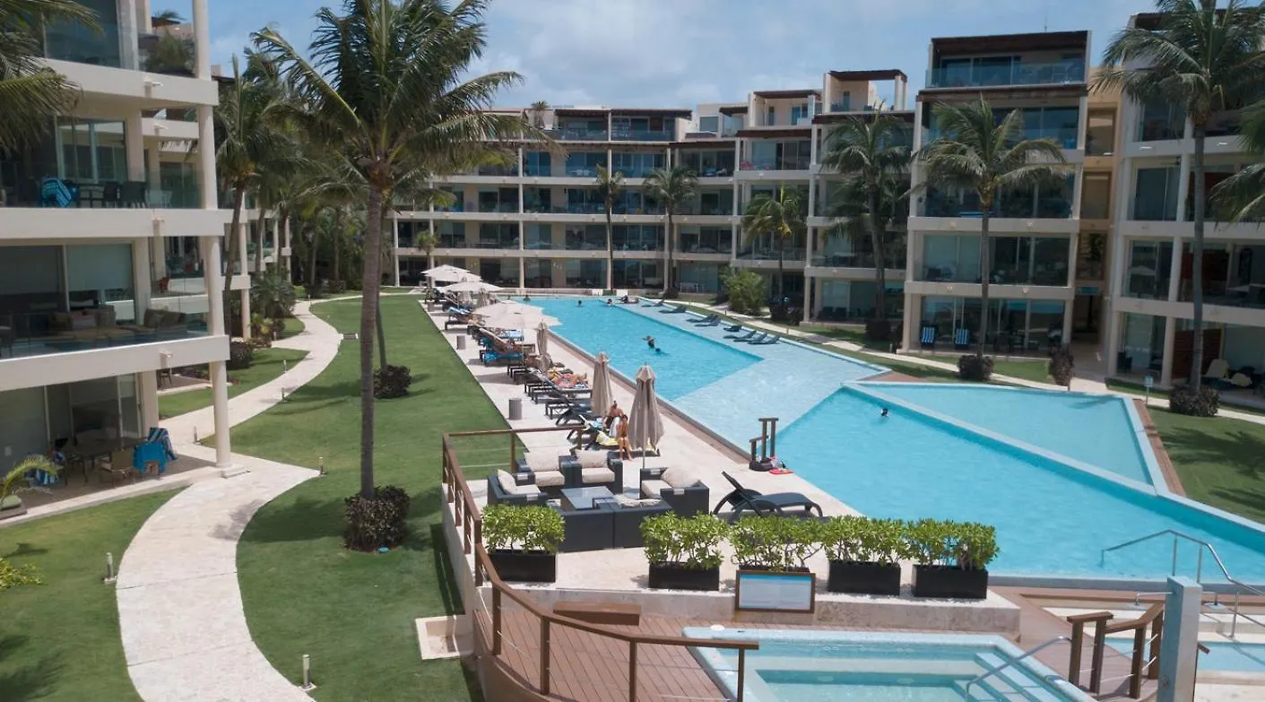The Elements 2 Bedrooms Beachfront Condo Playa del Carmen Mexico