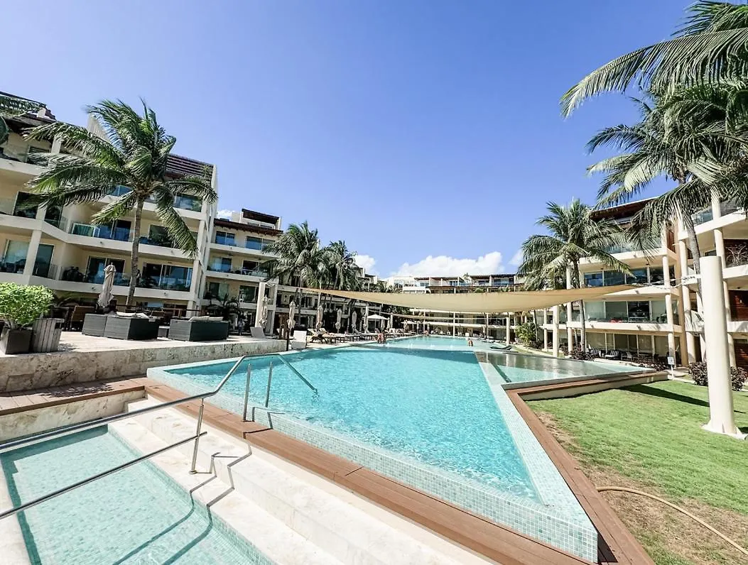 The Elements 2 Bedrooms Beachfront Condo Playa del Carmen Apartment